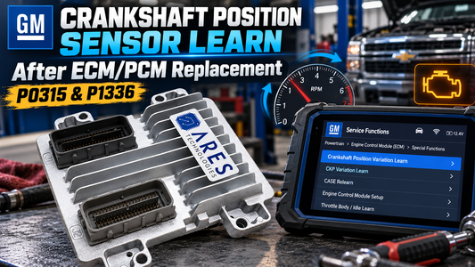 GM Crankshaft Position Sensor Learn After ECM/PCM Replacement – P0315 & P1336