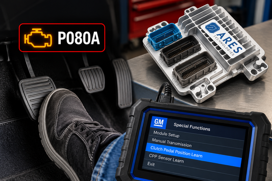 GM Clutch Pedal Position Learn After PCM Replacement – Manual Transmission